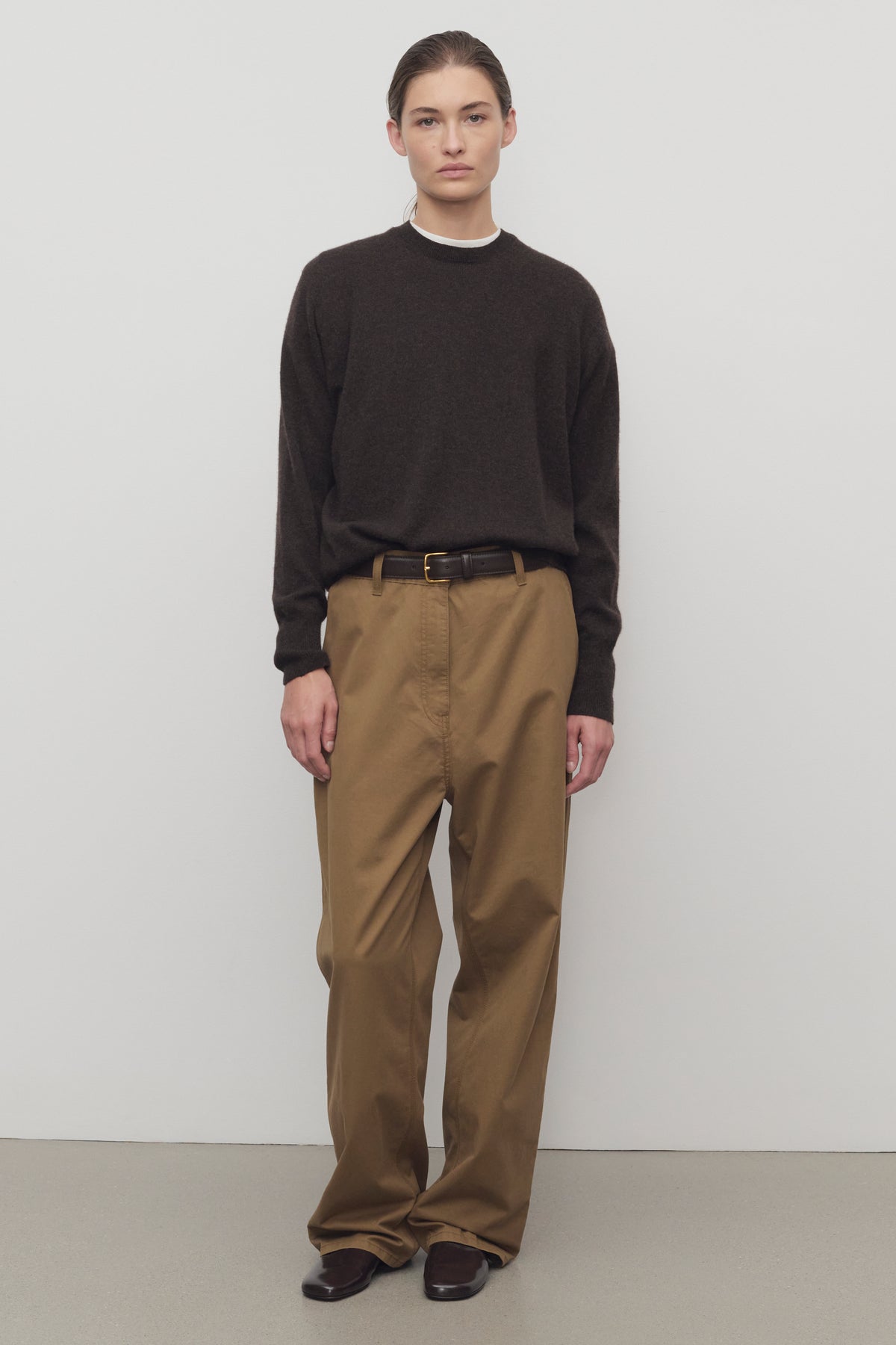 Sharka Pantalon en Coton et Cachemire