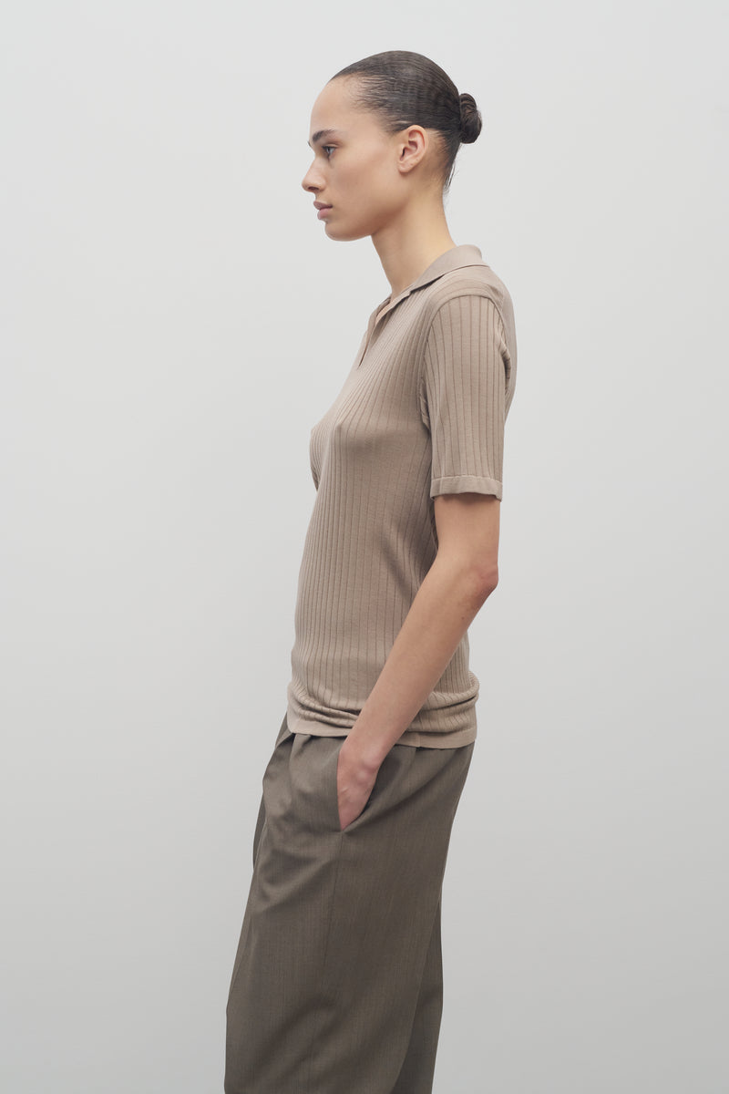 Kaiomi 실크 비스코스 탑