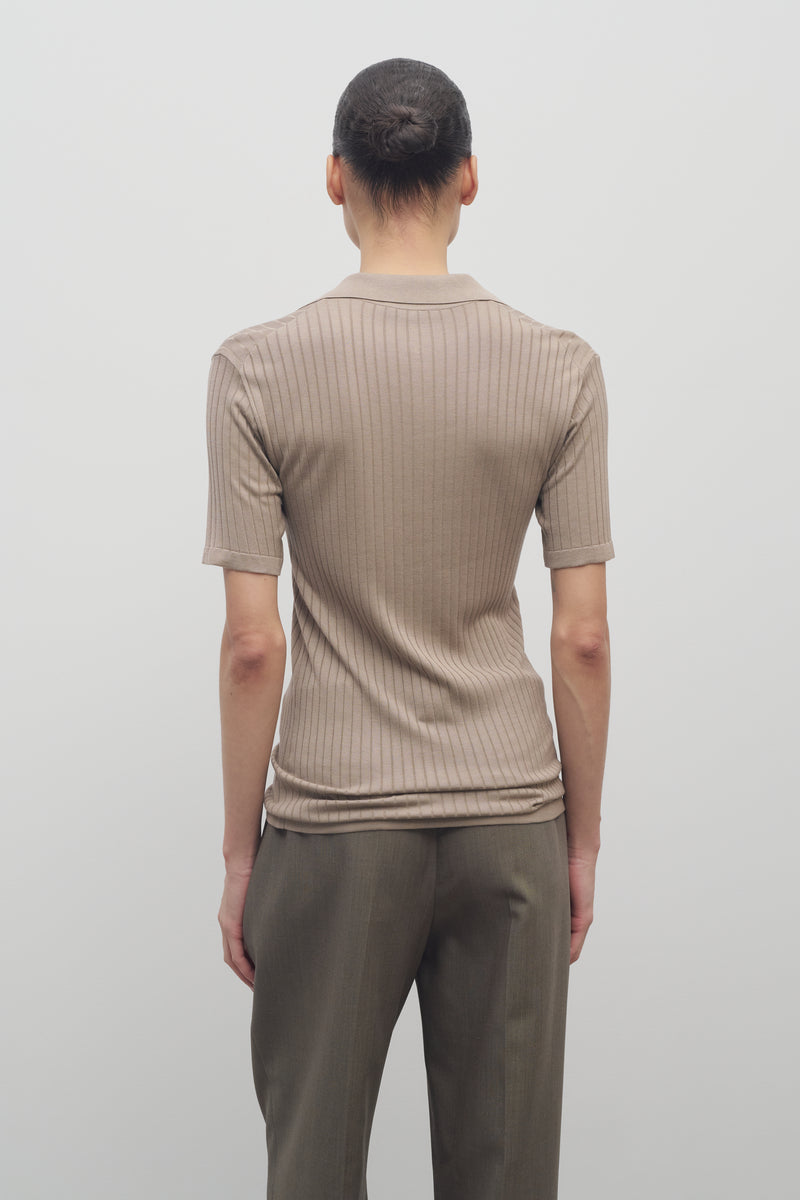 Kaiomi 실크 비스코스 탑