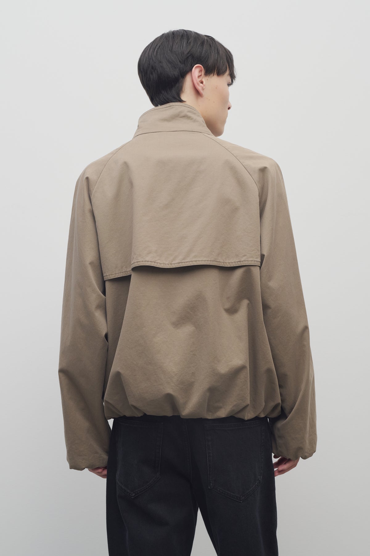 Oyu コットン&カシミアジャケット