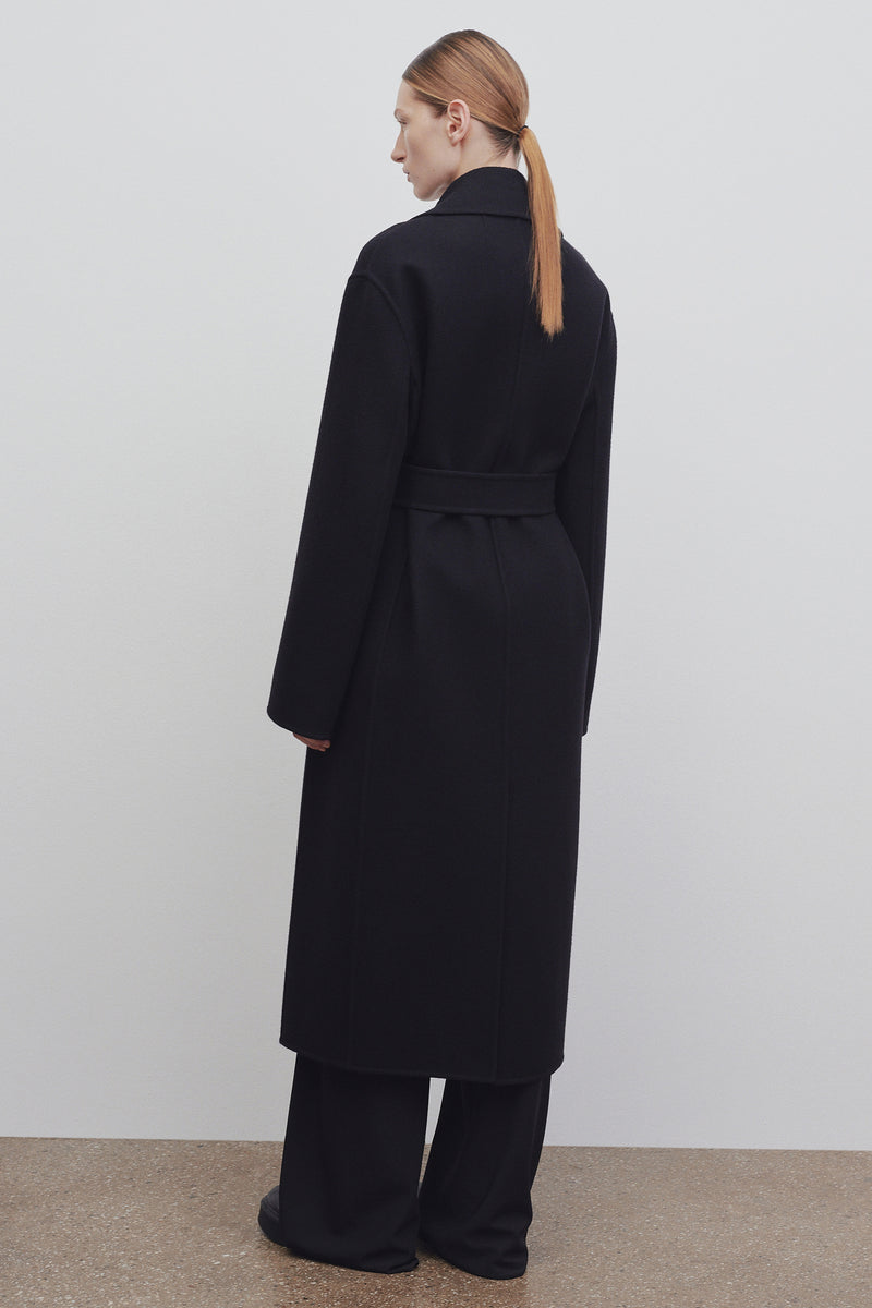 Malika Coat in Wool and Cashmere