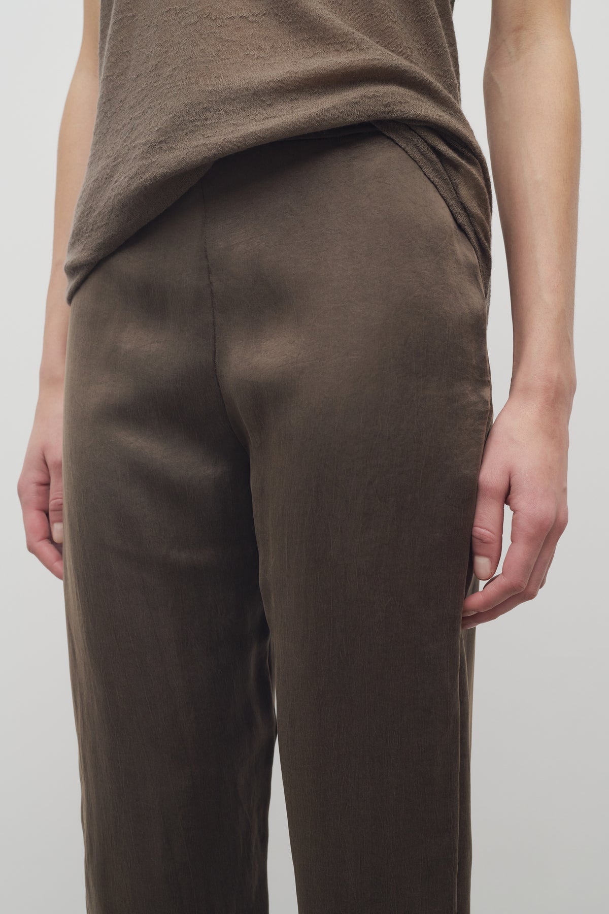 Miros Pantaloni in Cupro