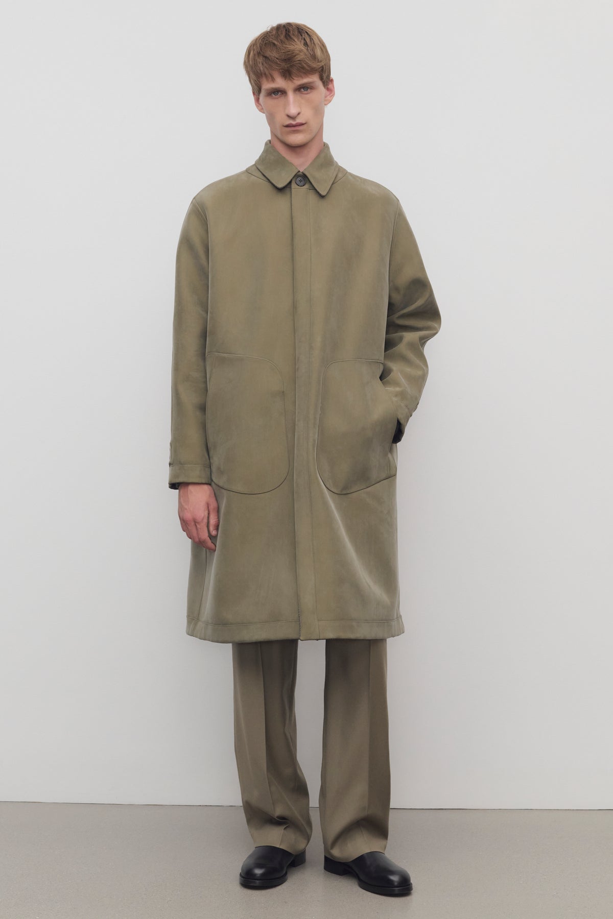 Palo Coat in Virgin Wool and Silk