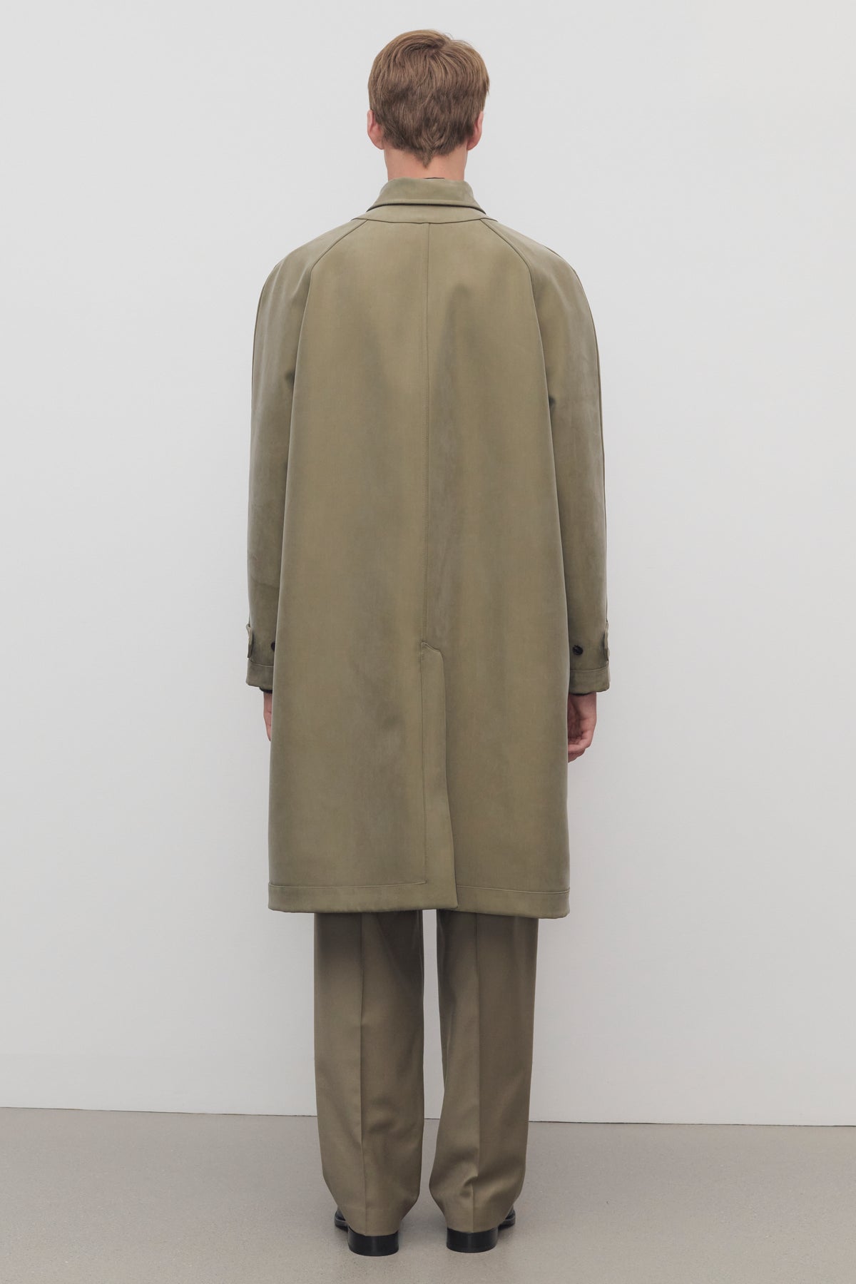 Palo Coat in Virgin Wool and Silk