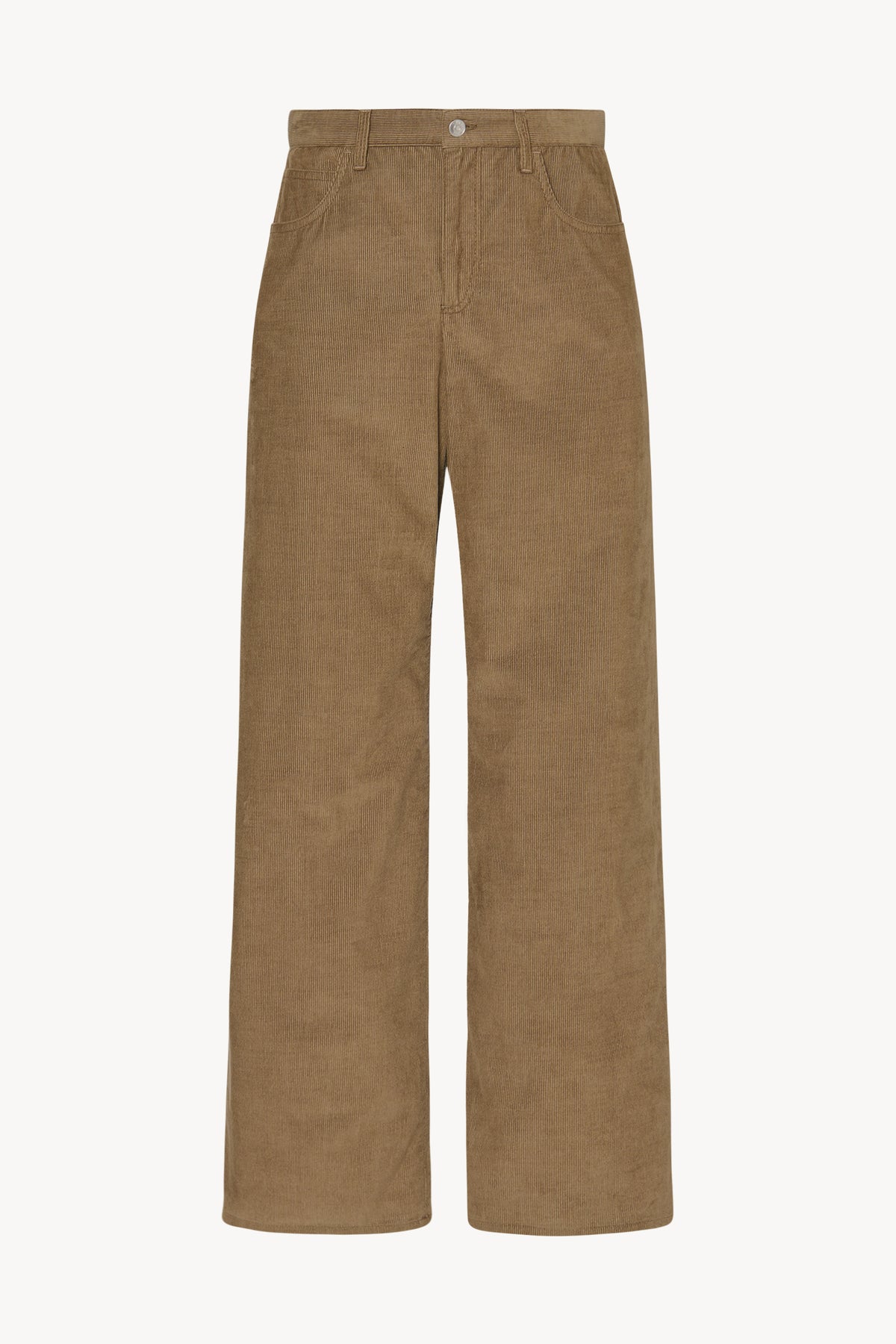 Eglitta Pantalon en Velours Côtelé