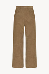 Eglitta Pantalon en Velours Côtelé
