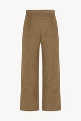 Eglitta Pantalon en Velours Côtelé