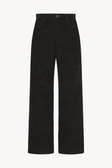 Eglitta Pantalon en Velours Côtelé
