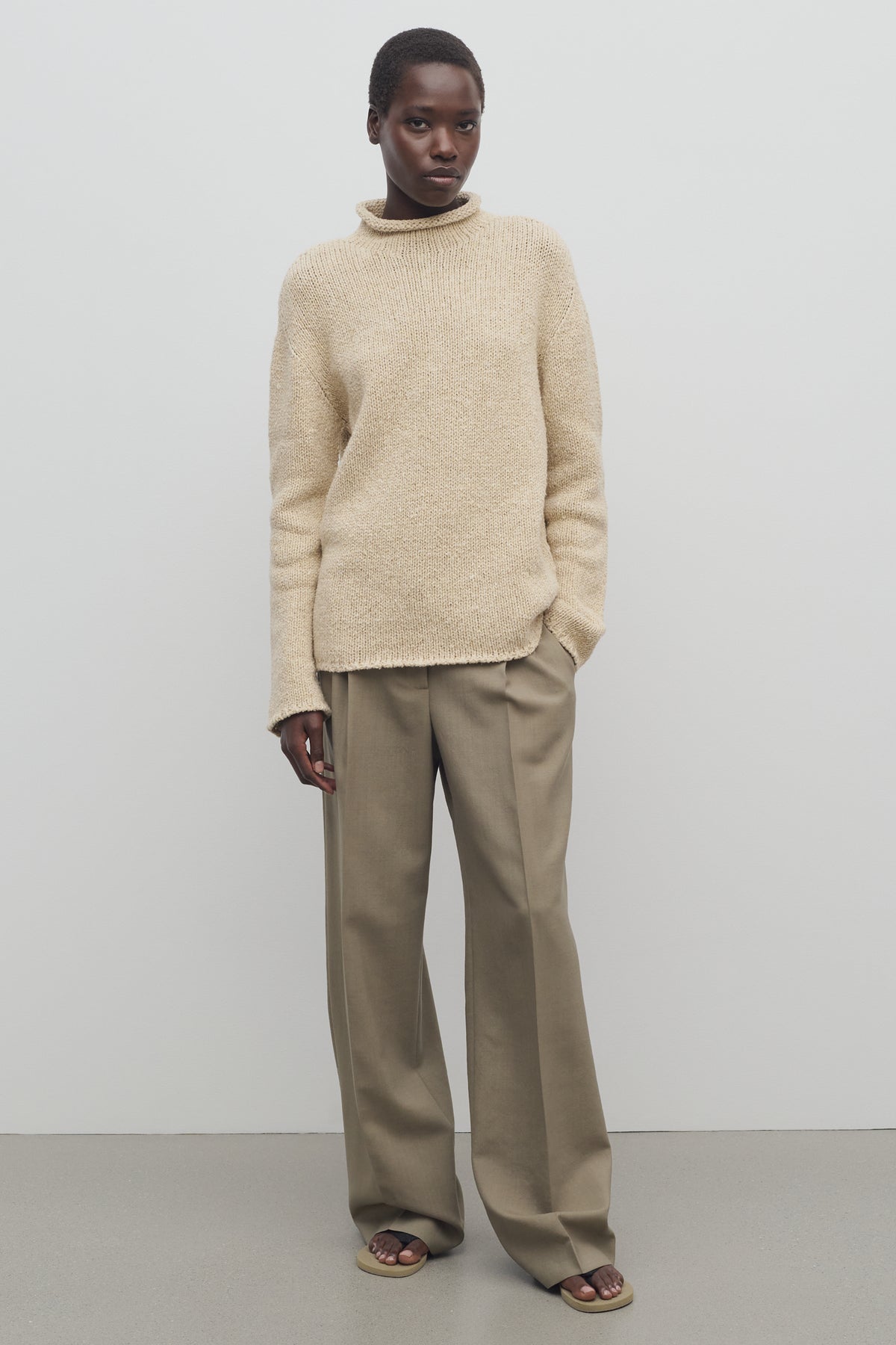 Bogat Pant in Wool and Mohair