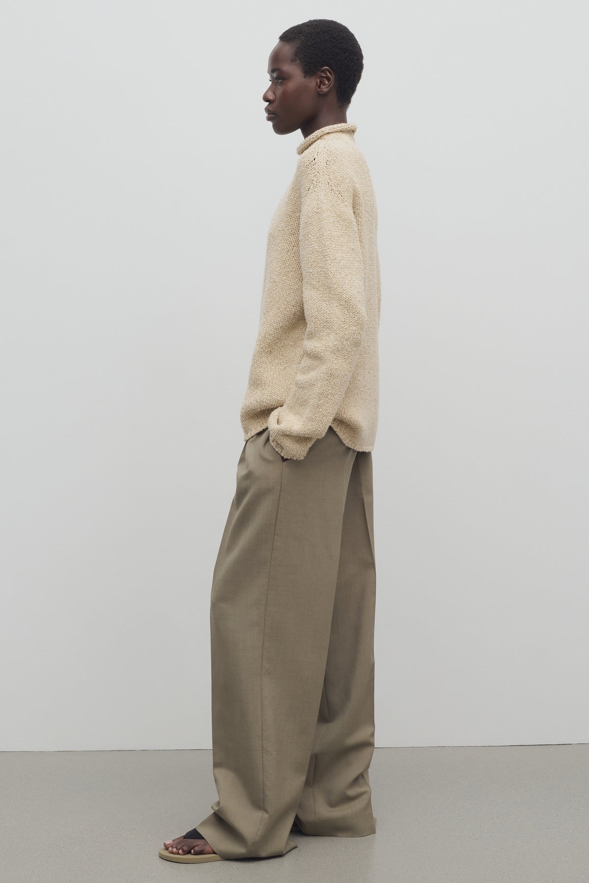 Bogat Pant in Wool and Mohair