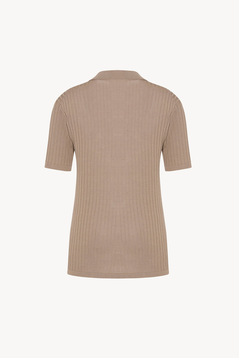 Kaiomi 실크 비스코스 탑