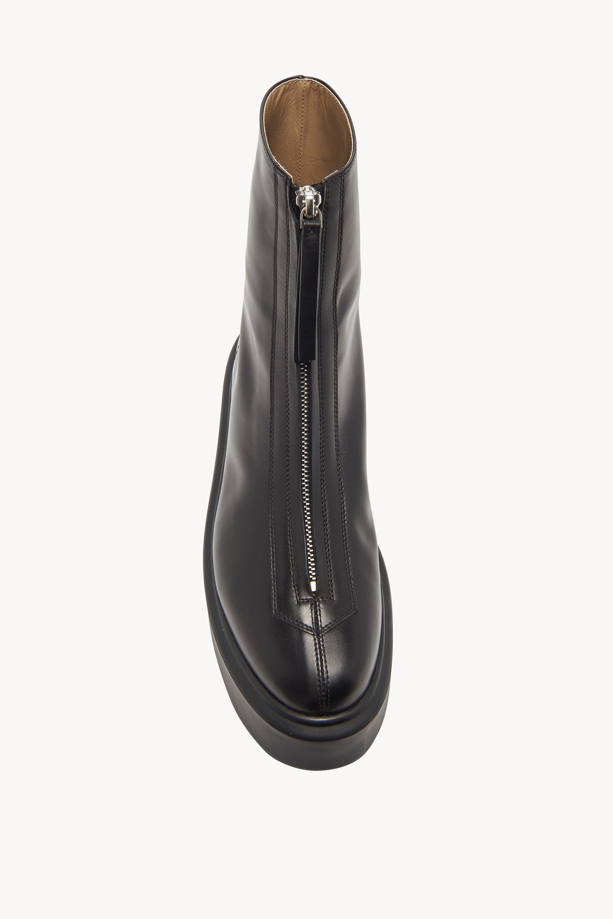 Bottine en Cuir Zipped Boot I