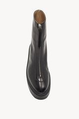 Bottine en Cuir Zipped Boot I
