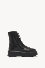 Bottine en Cuir Zipped Boot I
