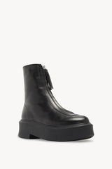 Bottine en Cuir Zipped Boot I