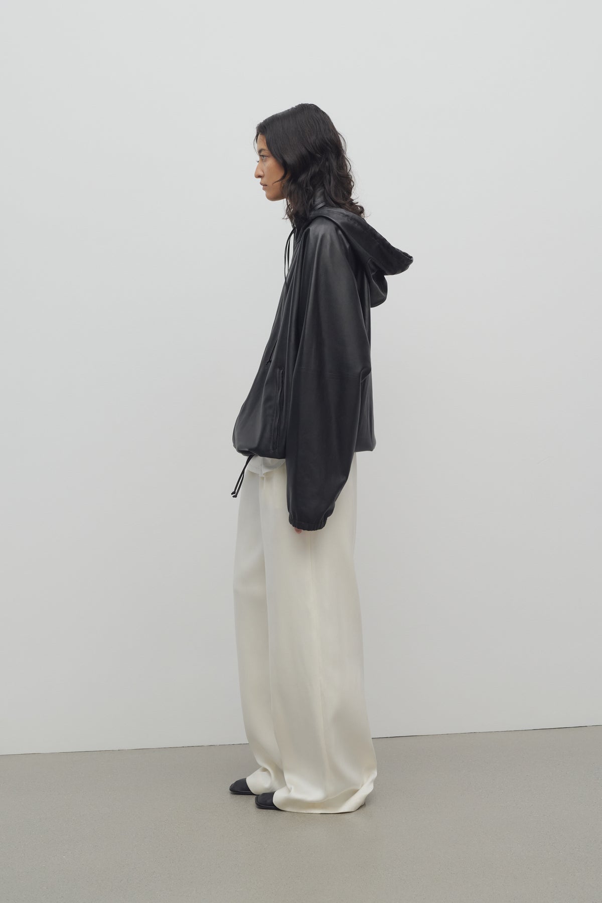 Caledon Pant in Silk and Wool