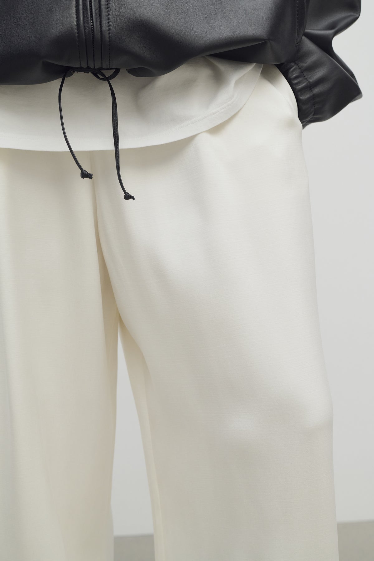 Caledon Pant in Silk and Wool