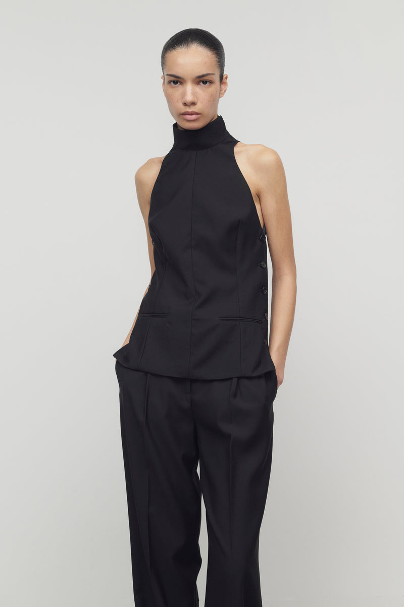 Corine Top in Virgin Wool