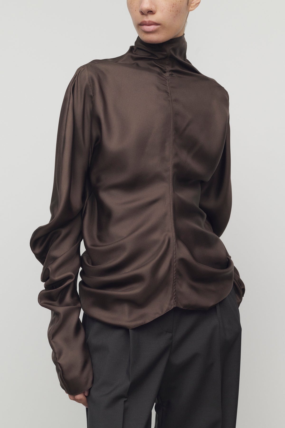 Miles Top in Silk