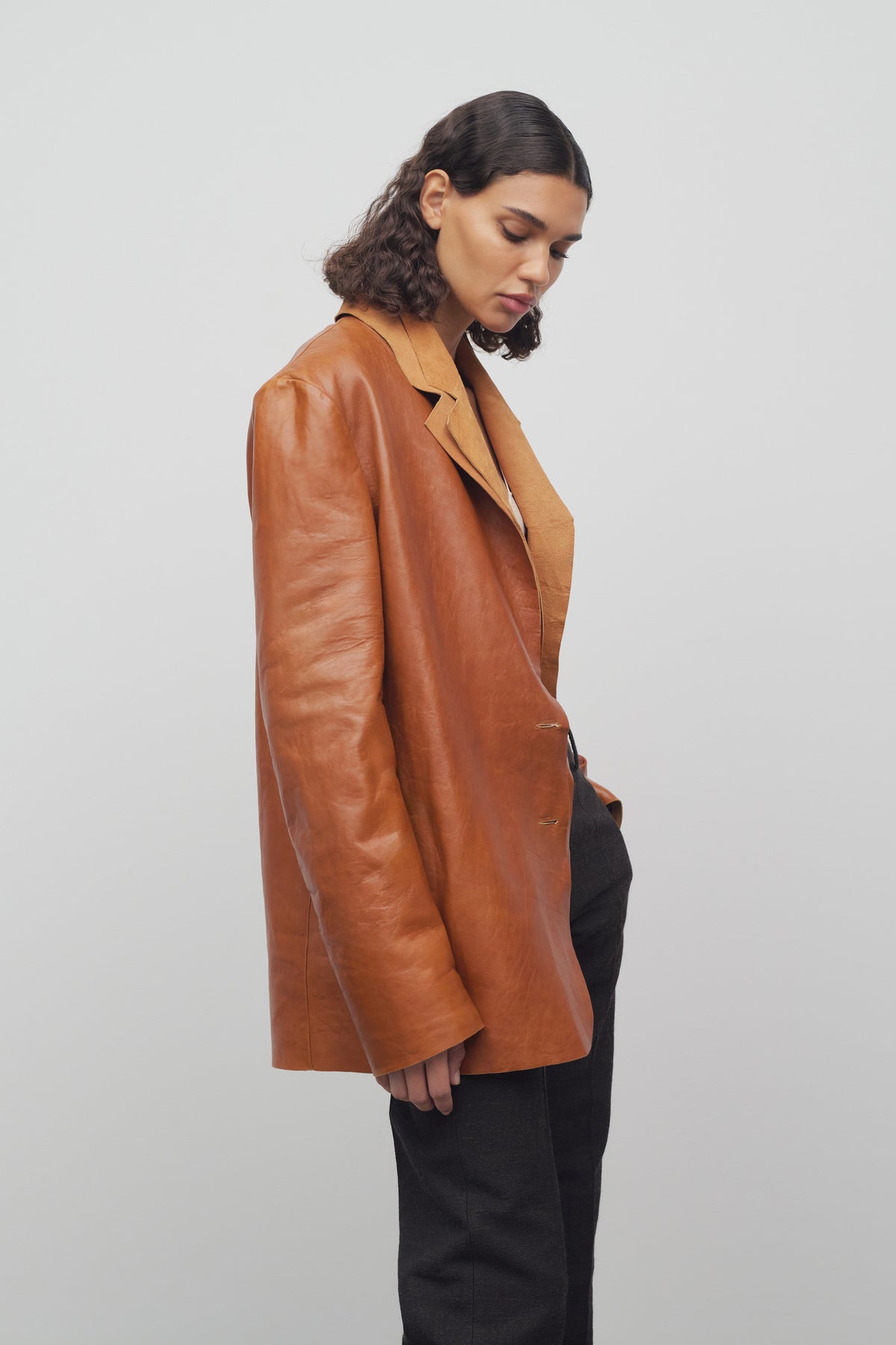 Lysandre Jacket in Leather