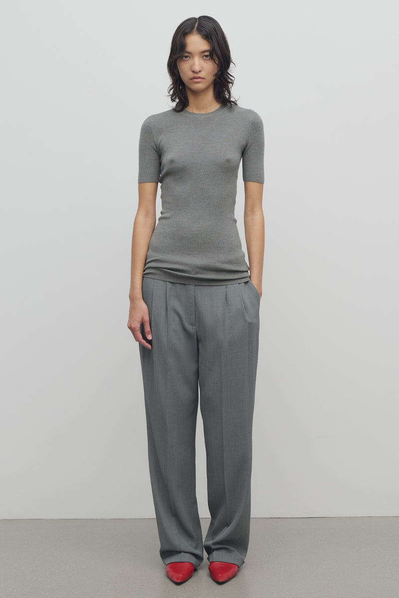 Everhart Pantalon en Laine Vierge et Viscose