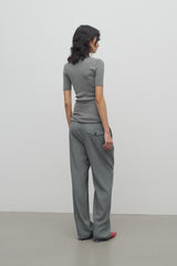 Everhart Pant in Virgin Wool and Viscose