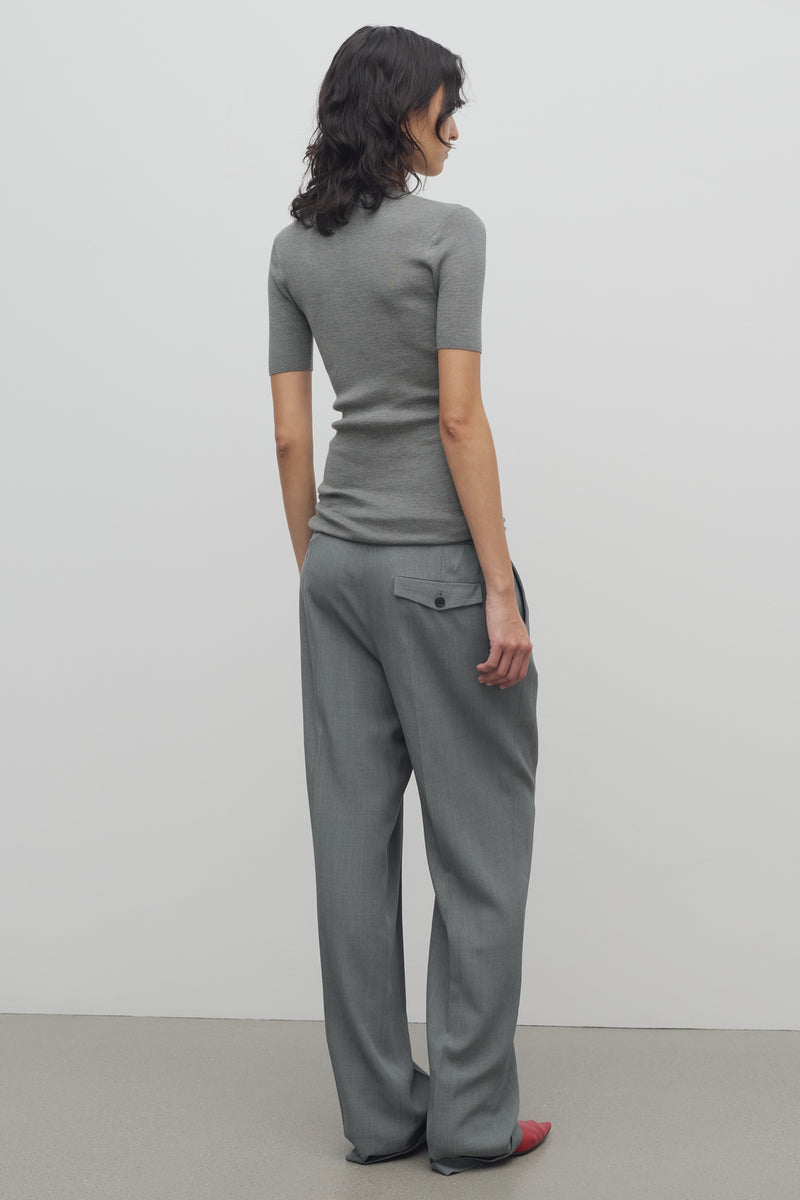 Everhart Pantalon en Laine Vierge et Viscose