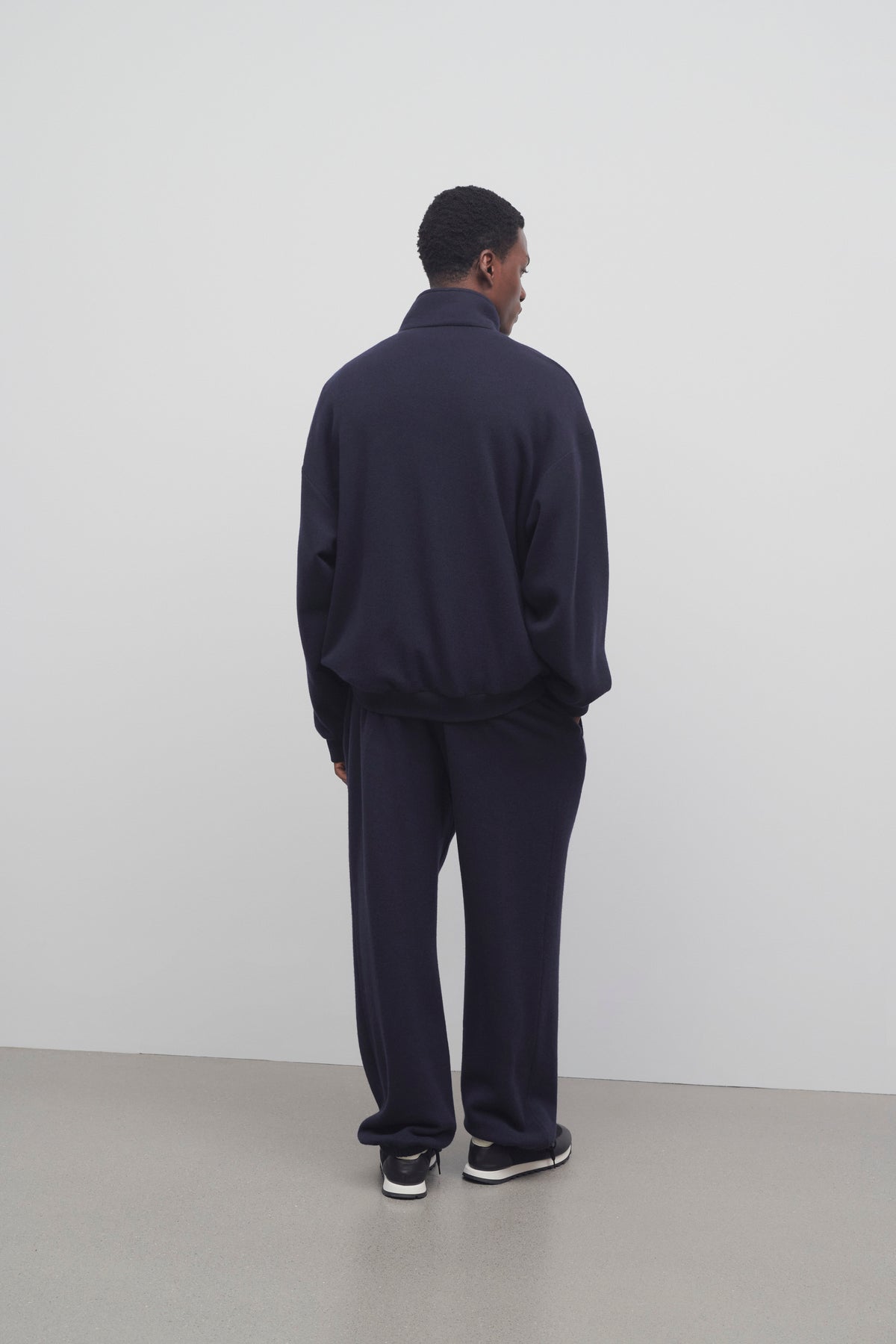 Zaven Pant in Cashmere and Cotton