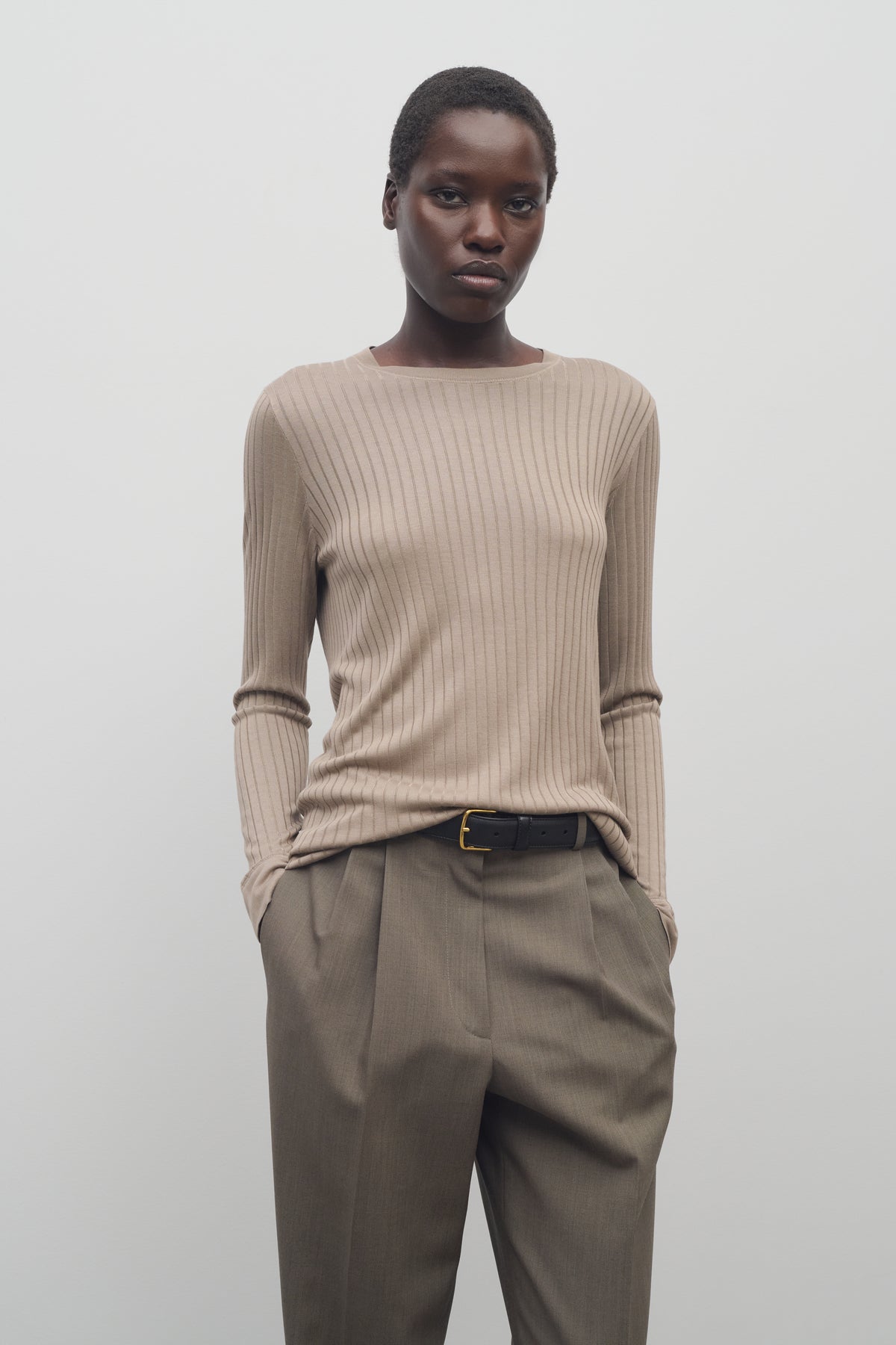 Keya Haut en Soie et Viscose