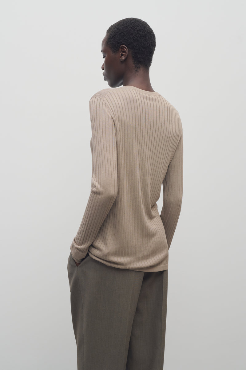 Keya Haut en Soie et Viscose