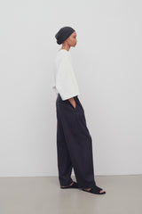 Lonan Pantaloni in Lana Vergine
