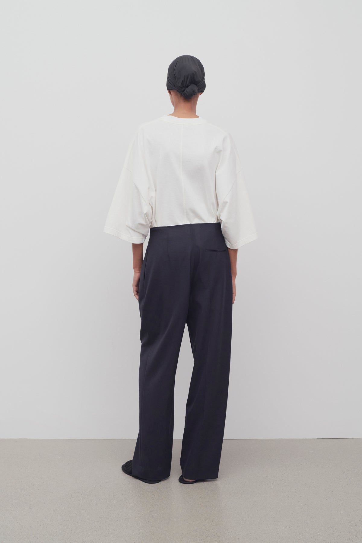 Lonan Pantaloni in Lana Vergine