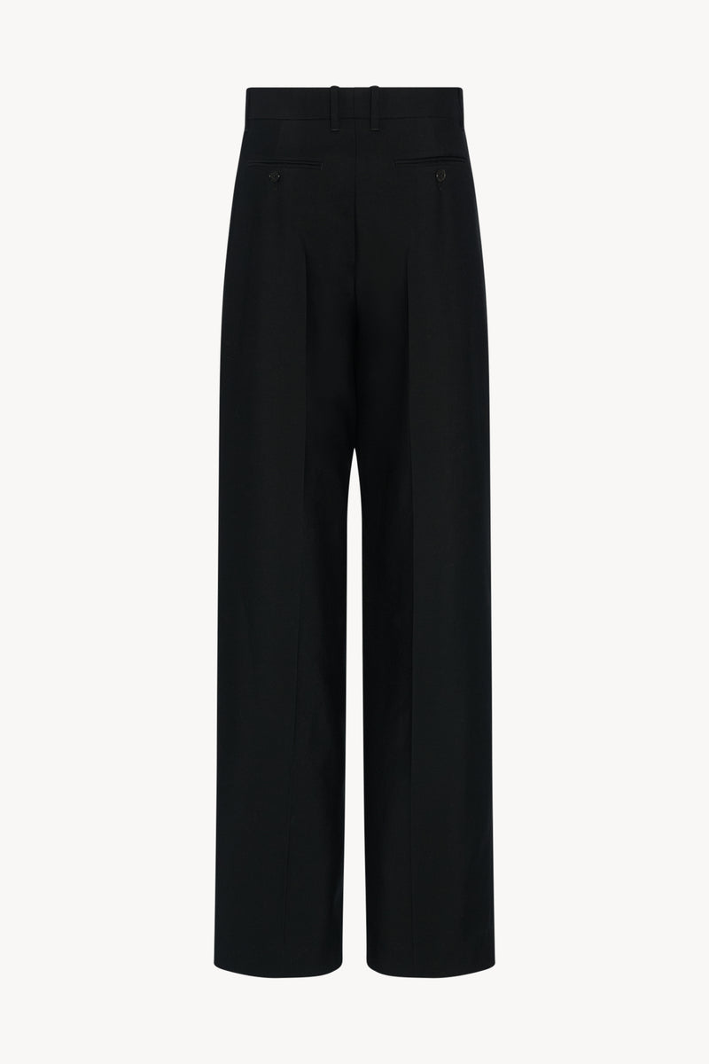 Mikkela Pantalon en Laine Vierge