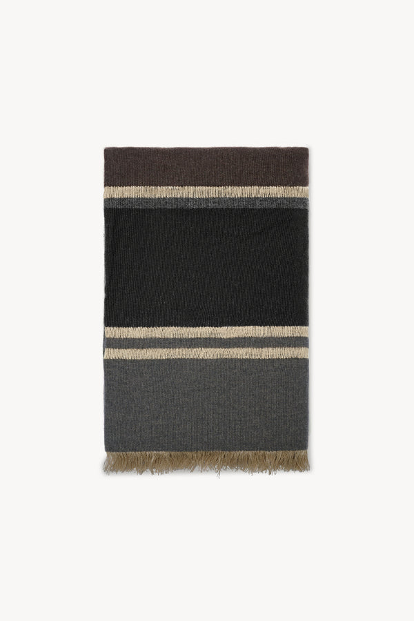 Cuarto Scarf in Linen, Wool and Cashmere