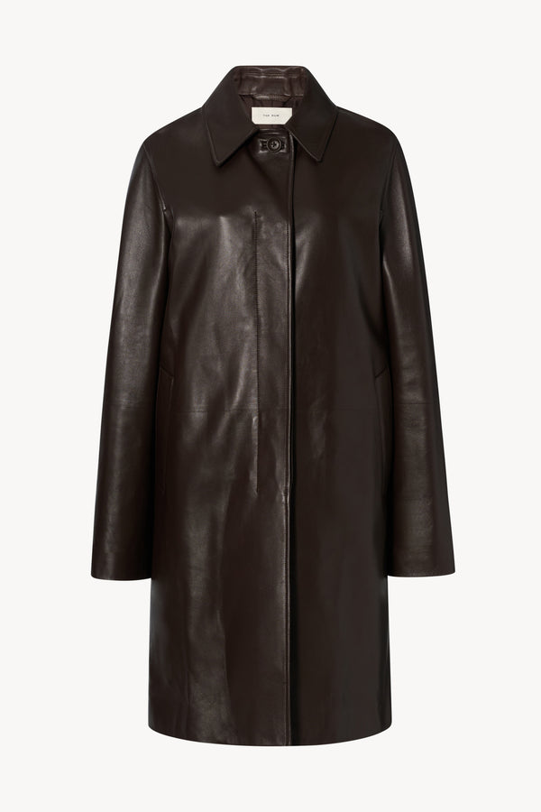 Gracia Coat in Leather