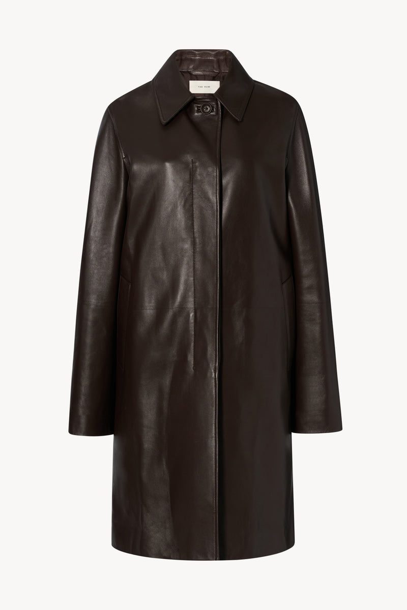 Gracia Manteau en Cuir