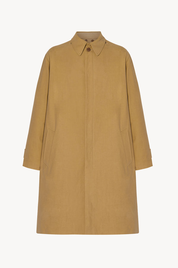 Parmas Coat in Cotton and Cashmere