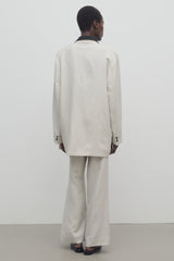 Noxy Pantalon en Soie et Lin