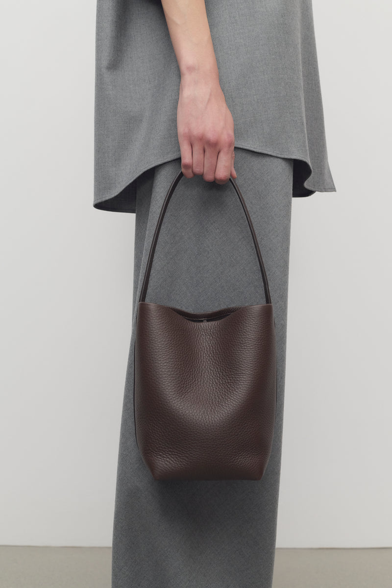 Small N/S Park Tote Bag in Leather