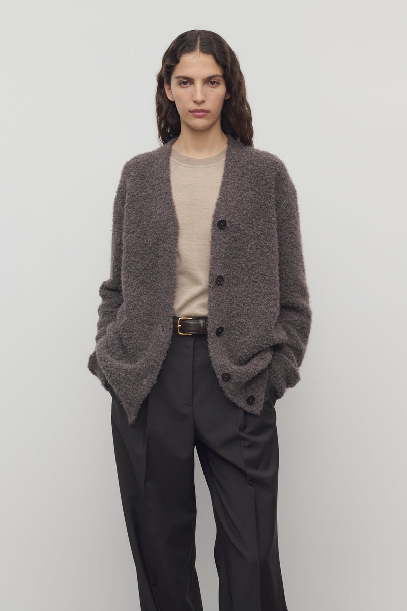 Laleh Cardigan en Cachemire, Alpaga et Soie