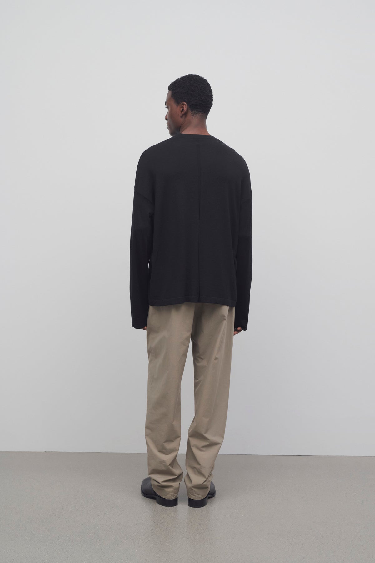 Ando Pant in Cotton and Silk