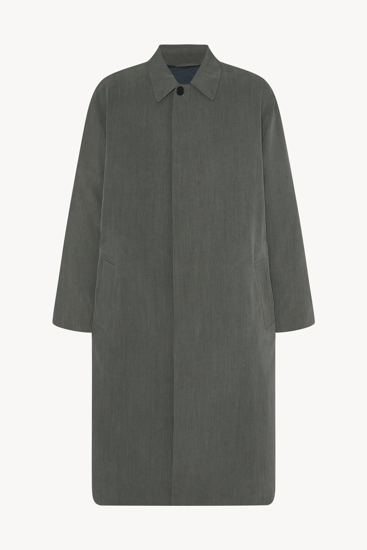 Tarian Coat in Silk and Virgin Wool