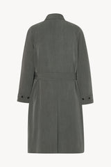 Tarian Coat in Silk and Virgin Wool