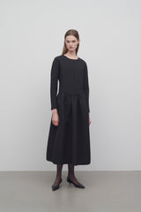 Gretchen Dress in Virgin Wool