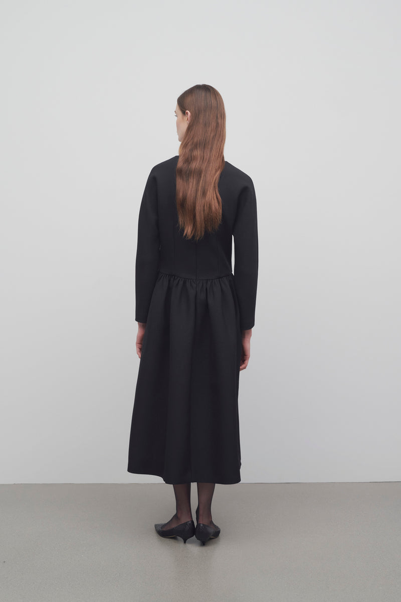 Gretchen Dress in Virgin Wool