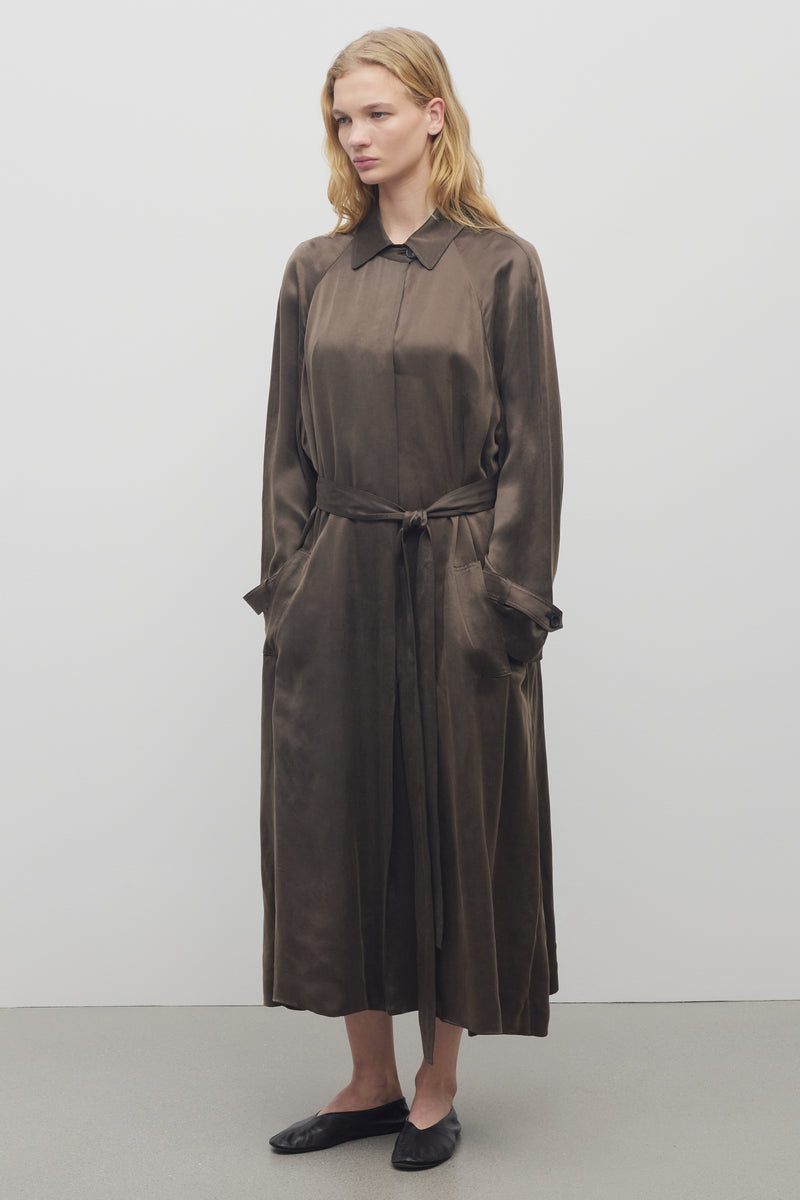 Ryo Cappotto in Cupro