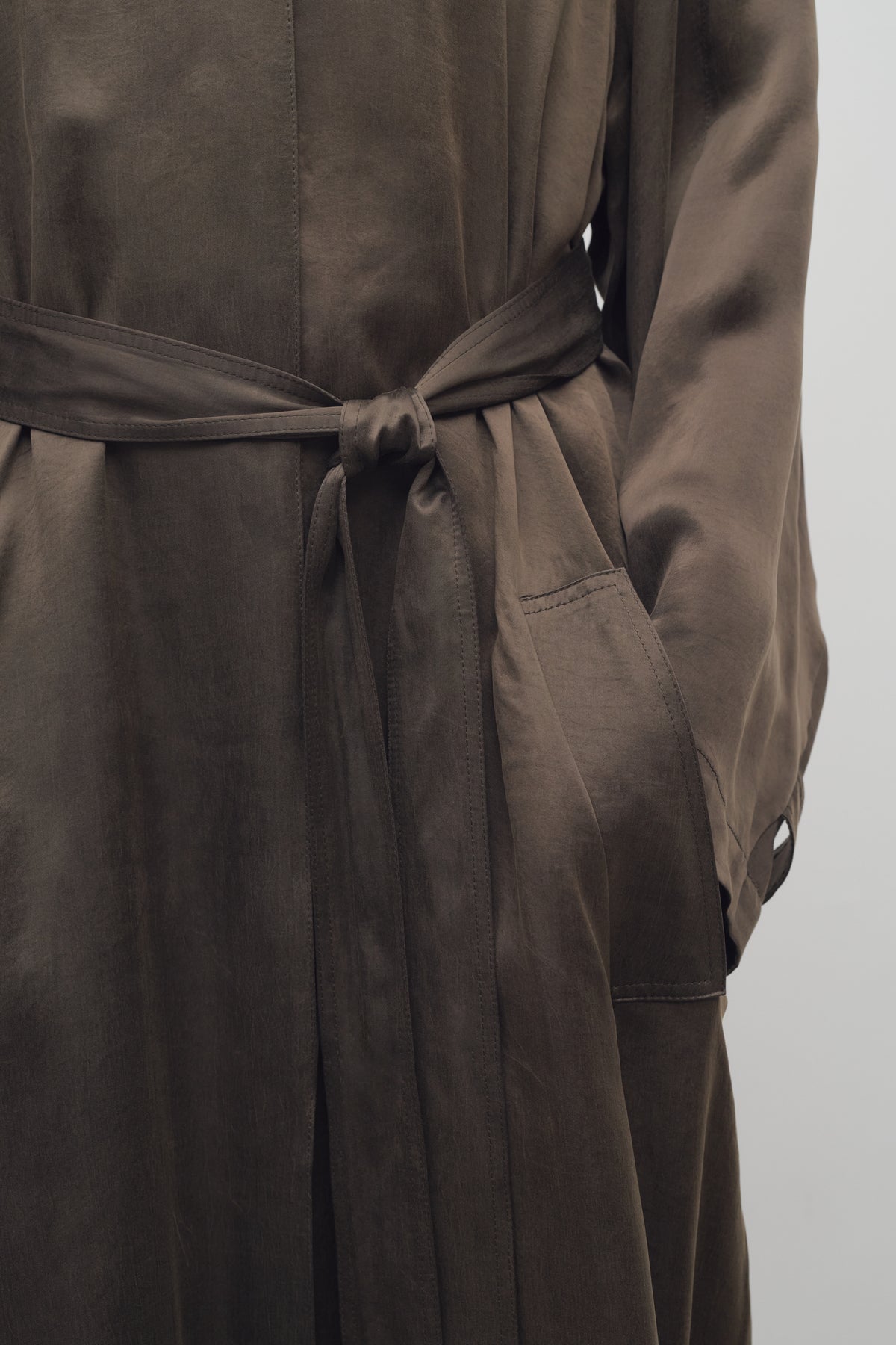 Ryo Cappotto in Cupro