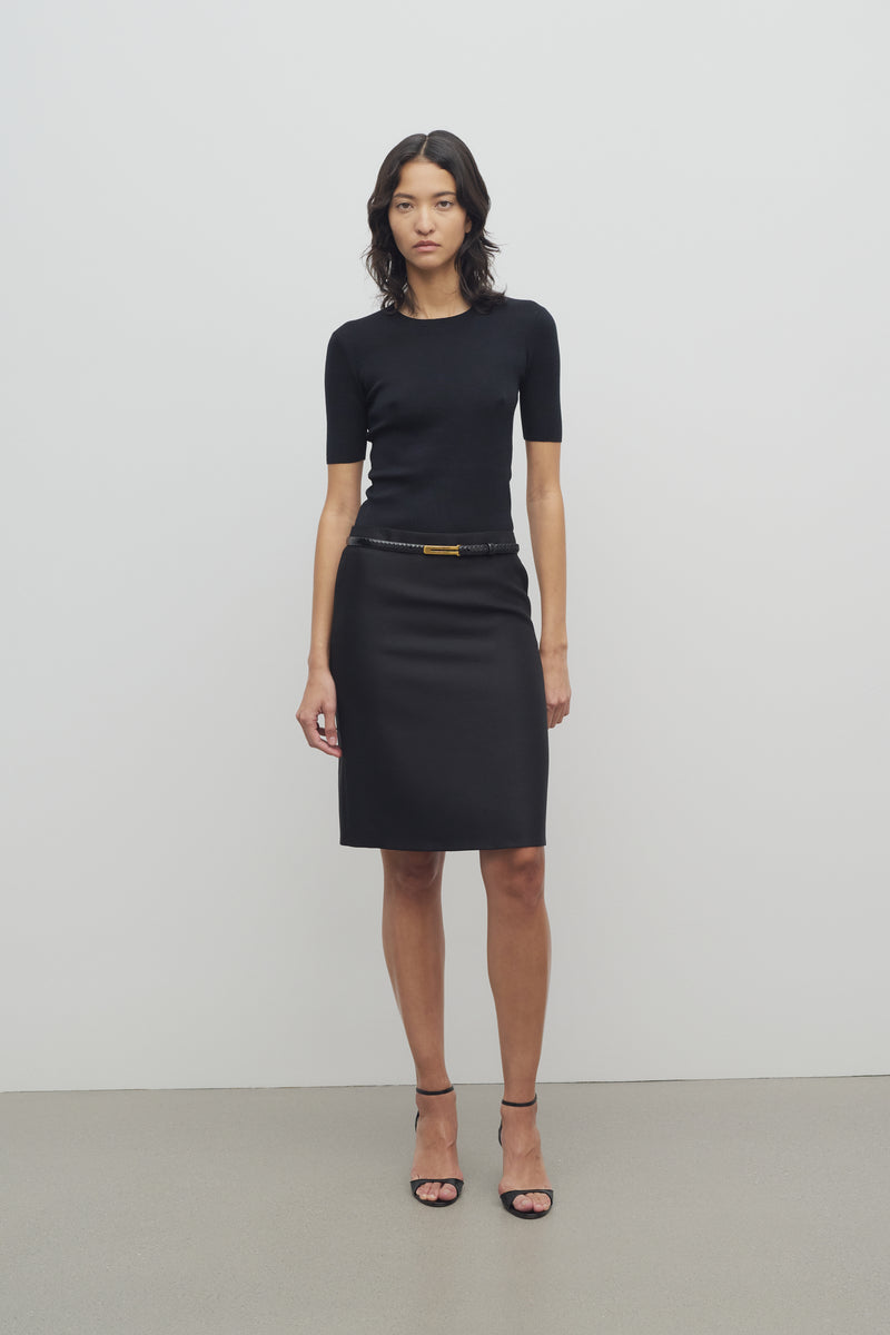 Sarto Skirt in Wool and Silk