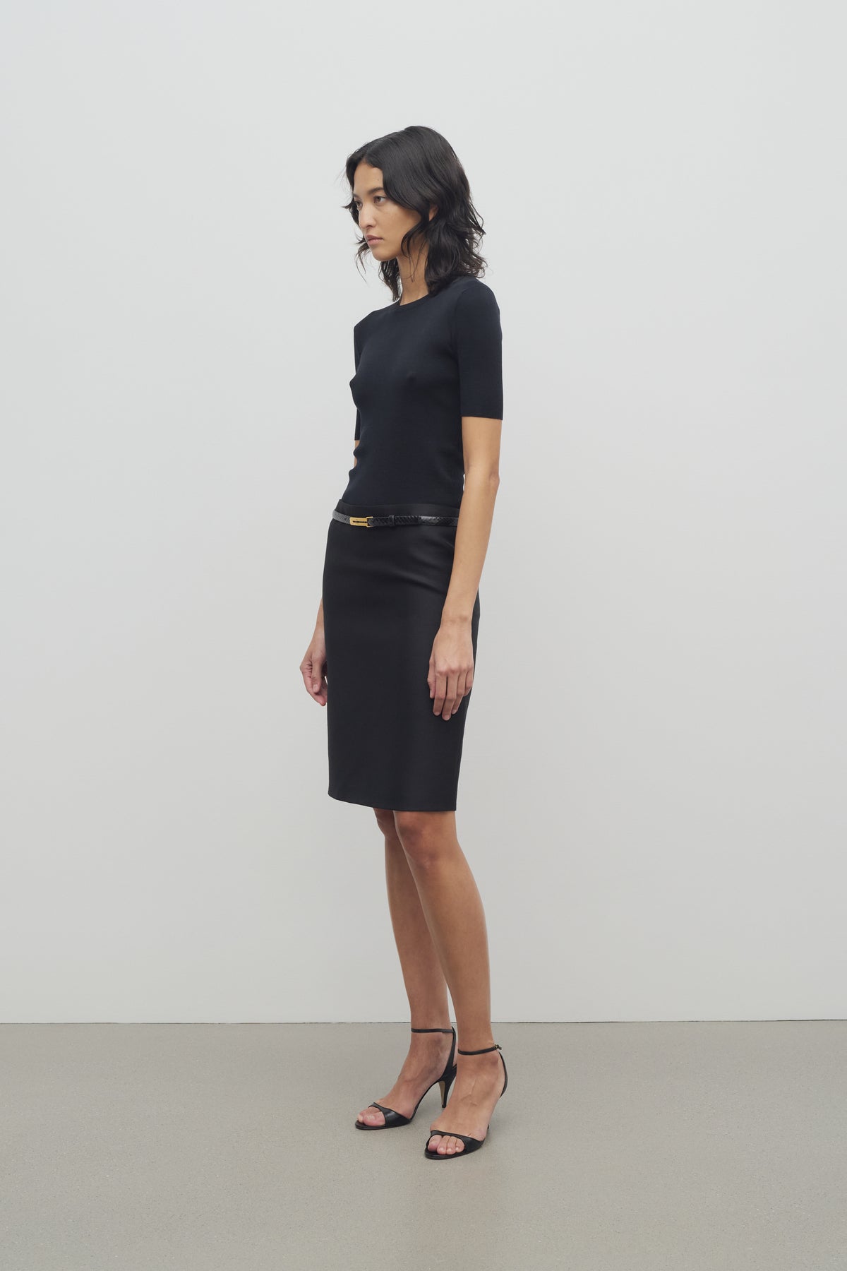 Sarto Skirt in Wool and Silk