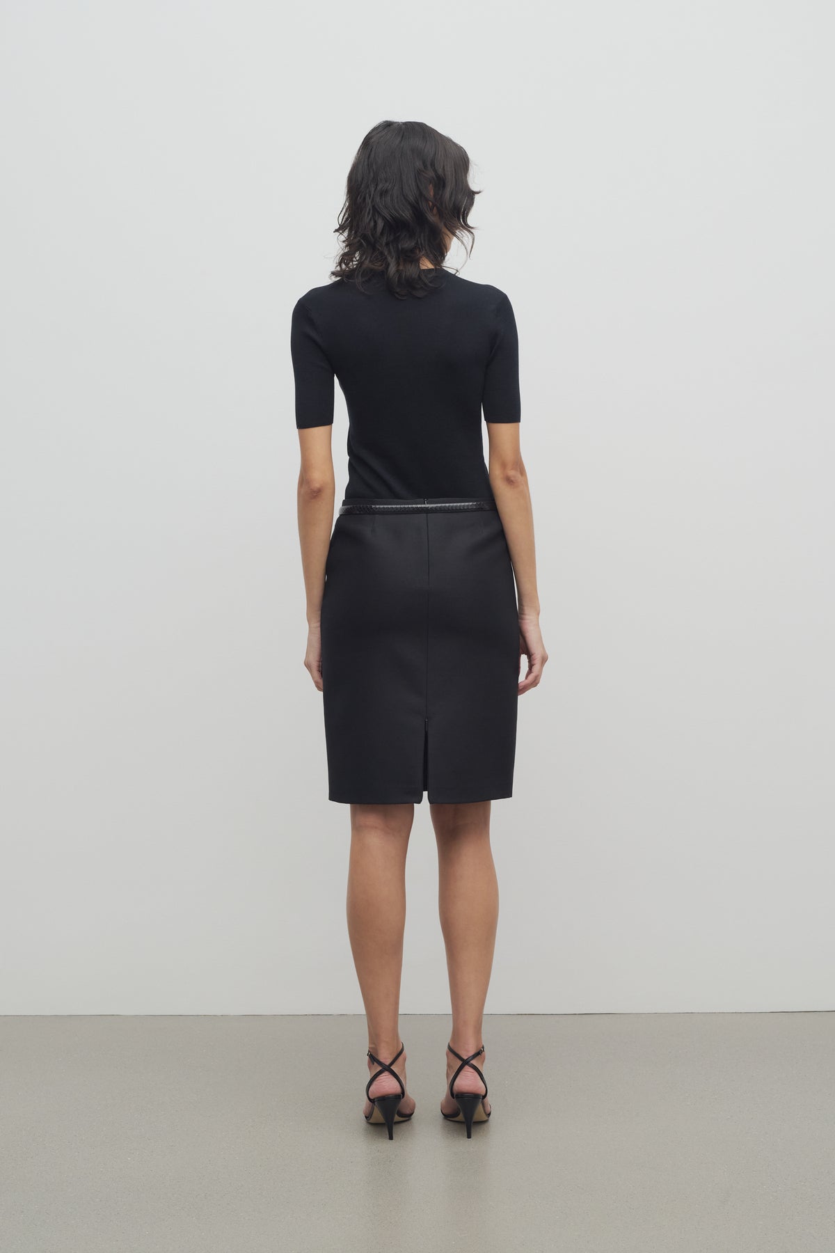 Sarto Skirt in Wool and Silk